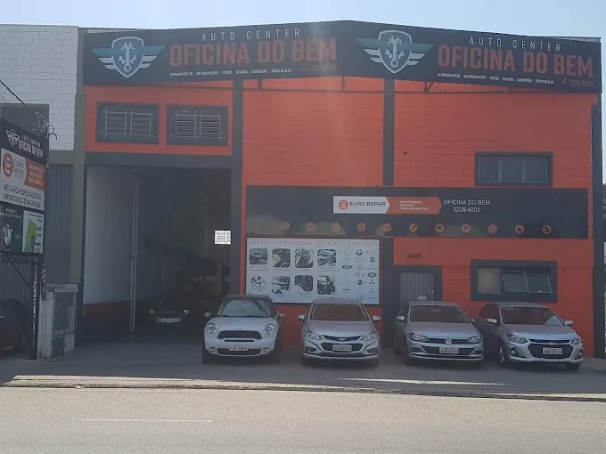 Fachada da Oficina do Bem Auto Center